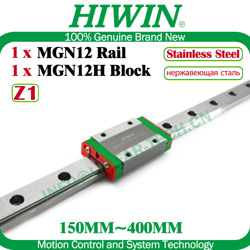 HIWIN สแตนเลส MGN12H Z1 โหลด M - Linear Rail Mgn12H Set บทวิจารณ์และราคา