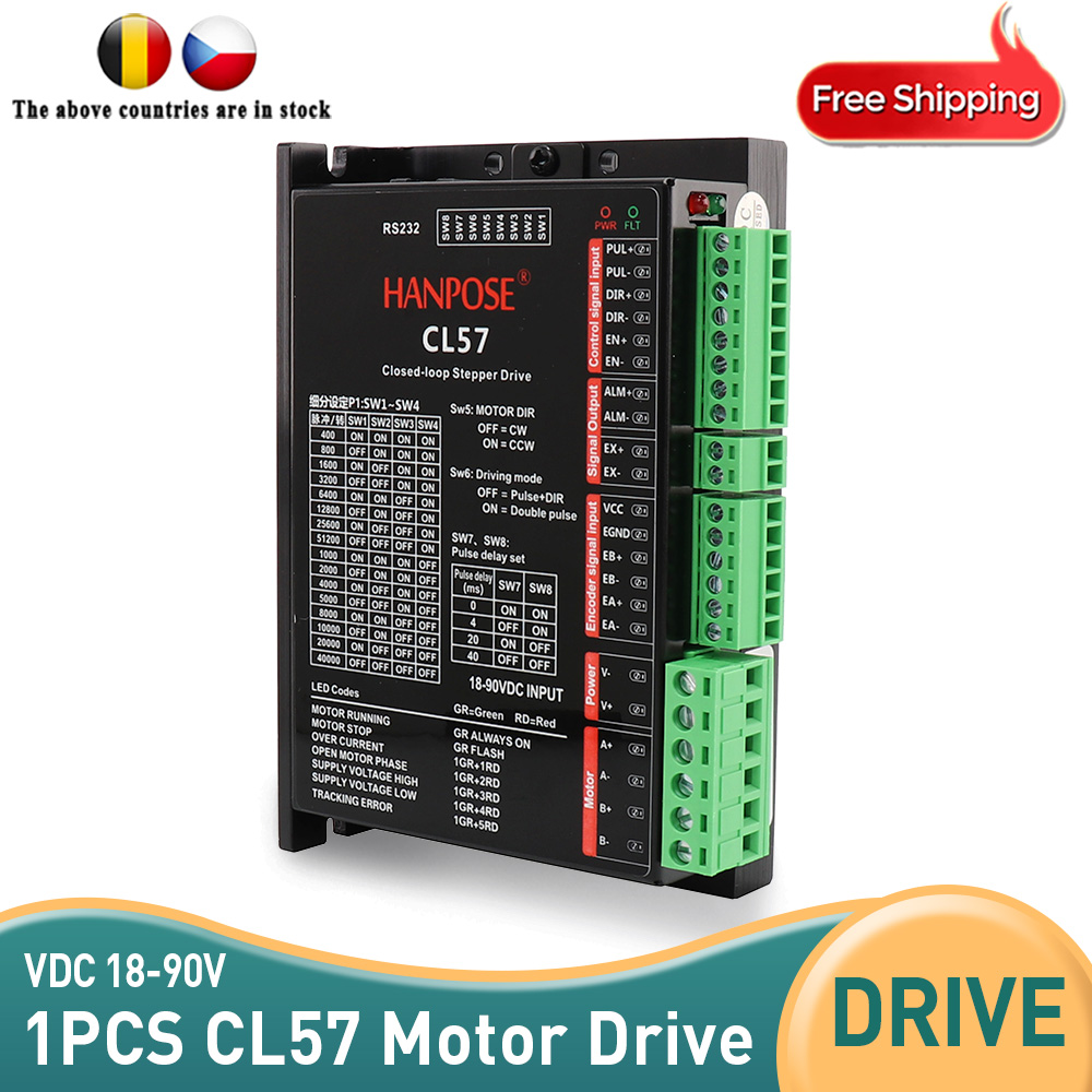 CL57 ไดรเวอร์เซอร์โวแบบวงปิดสำ - Closed Loop Stepper Motor Nema 17 บทวิจารณ์และราคา