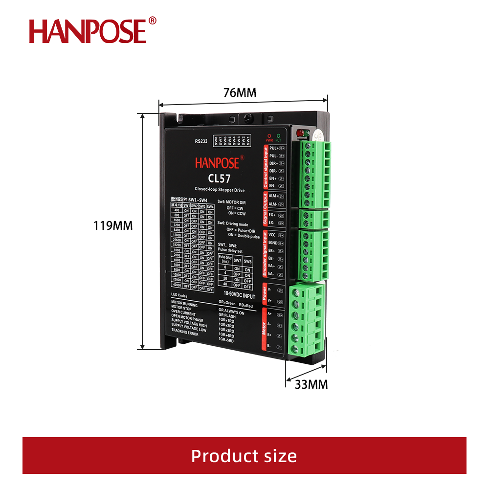 CL57 ไดรเวอร์เซอร์โวแบบวงปิดสำ - Closed Loop Stepper Motor Nema 17 บทวิจารณ์และราคา